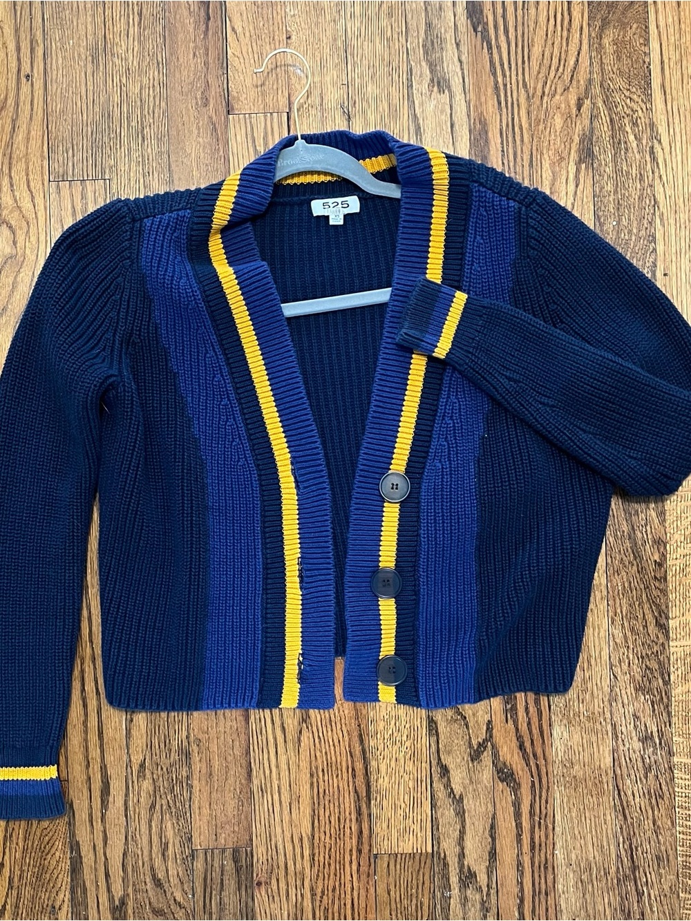 525 America Retro Varsity sweater/cardigan